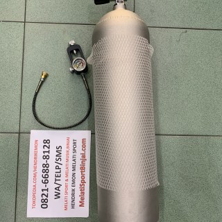 Tabung Scuba 11 Liter 80 Cuft + Regulator