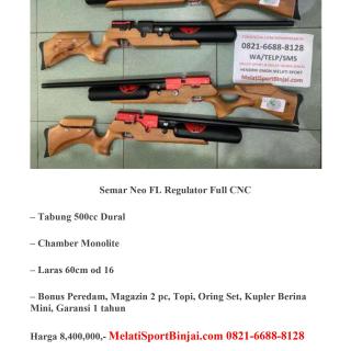 Semar Neo FL 2020 Regul Taiwan Laras 60Cm Full CNC+ Packing Kayu