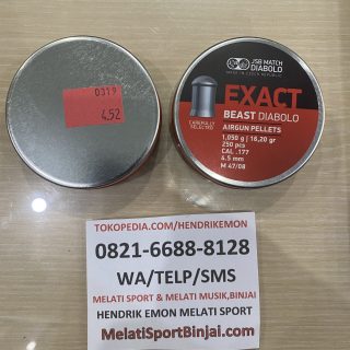 JSB Beast Diabolo 16,20 gr isi 250