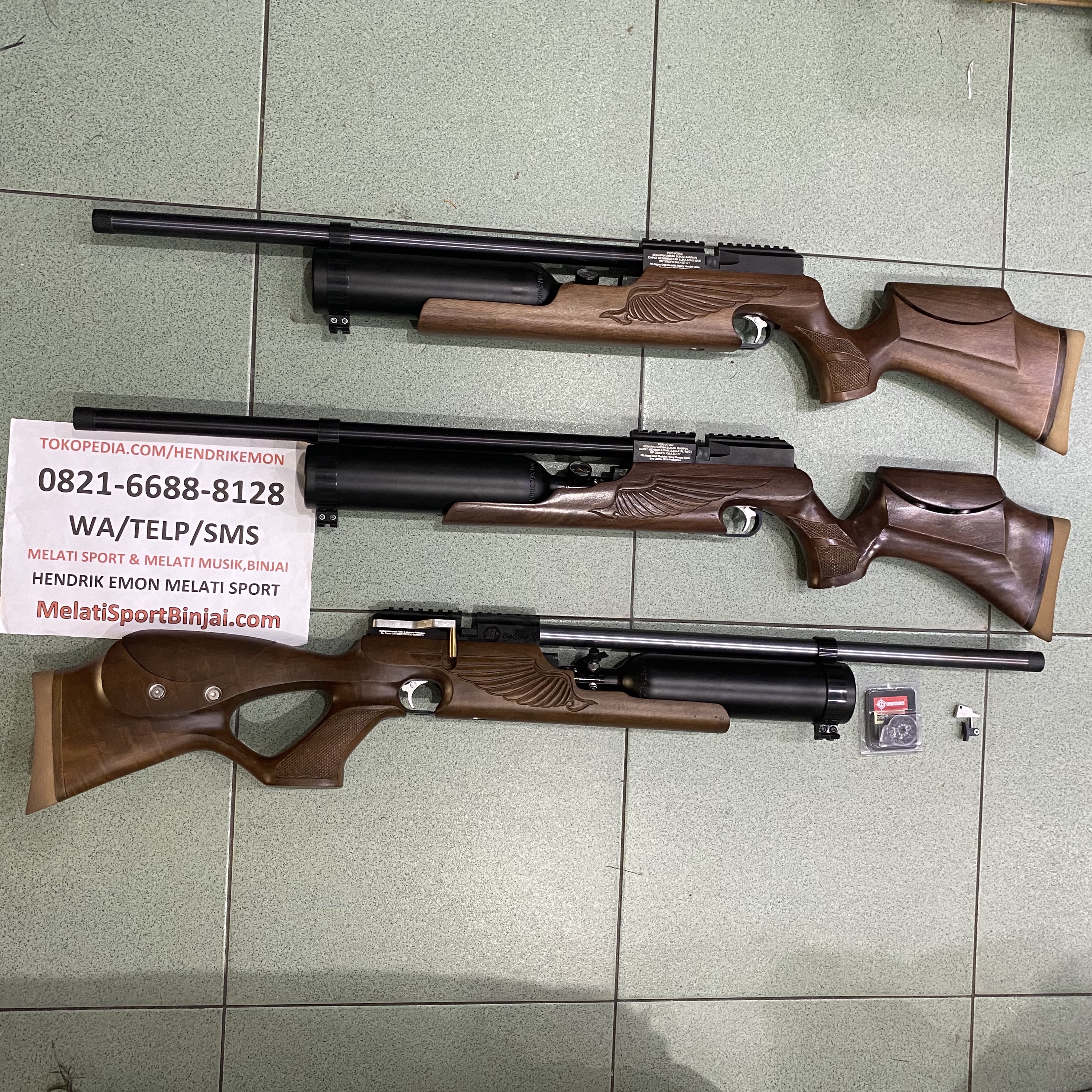 Bocap Borneo 500cc 2020 Chamber Pisah Full CNC + Packing Kayu