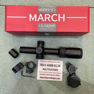 March 1.5-5x20 IR Dot WA (Sunhide+Flip)