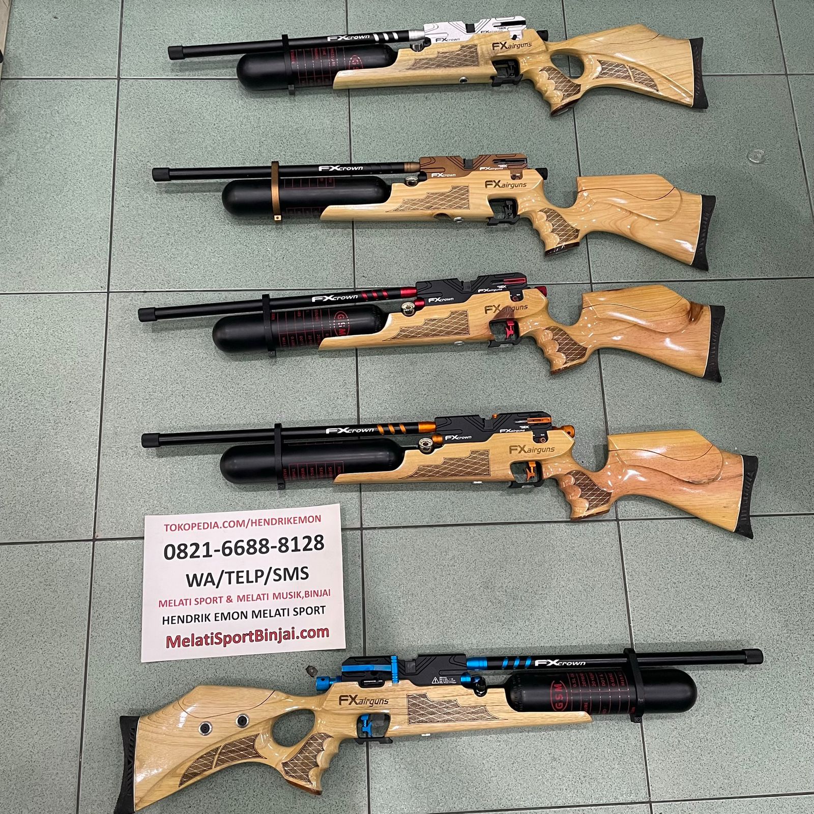 Bocap FXCrown Kayu Full CNC Laras Loreng