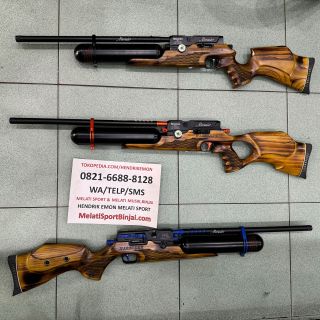 Bocap Marauder Kayu Full CNC Laras Loreng