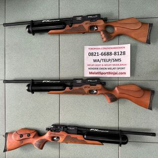 Bocap FXCrown/ FXAirgun Kayu Full CNC Laras Loreng