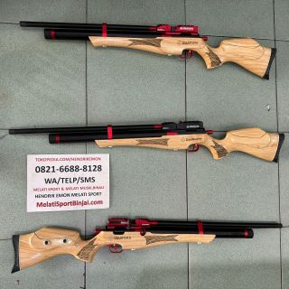 Od 38 Benjamin Marauder DayState Kayu Peninggi Pipi, Laras Loreng CNC