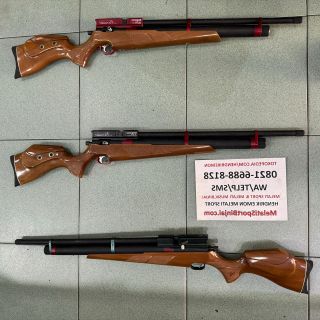 Od 38  Benjamin Marauder Kayu Peninggi Pipi, Laras Loreng CNC