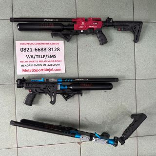 Predator Bogel 360cc Popor Lipat Laras 45cm Jenong Poni, Ada Setelan Power, Laras Loreng CNC