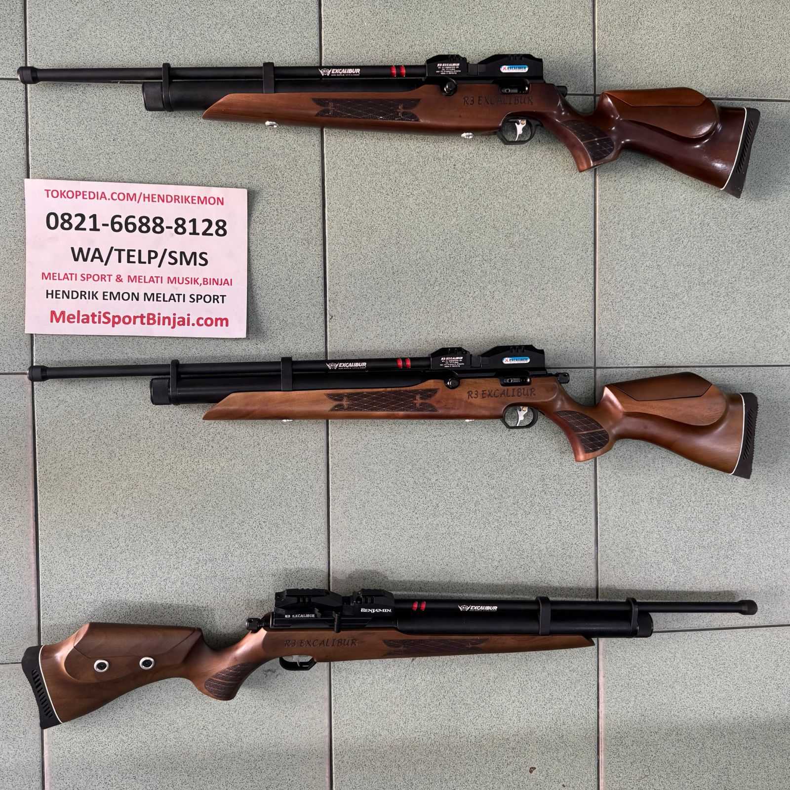 Od 38 Excalibur Kayu Peninggi Pipi Chamber Picantiny, Full CNC