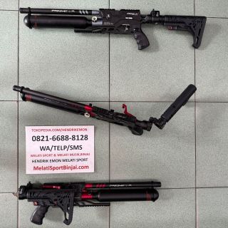 Predator Bogel 360cc Popor Lipat Laras 40cm Jenong Poni, Ada Setelan Power, Laras Loreng CNC