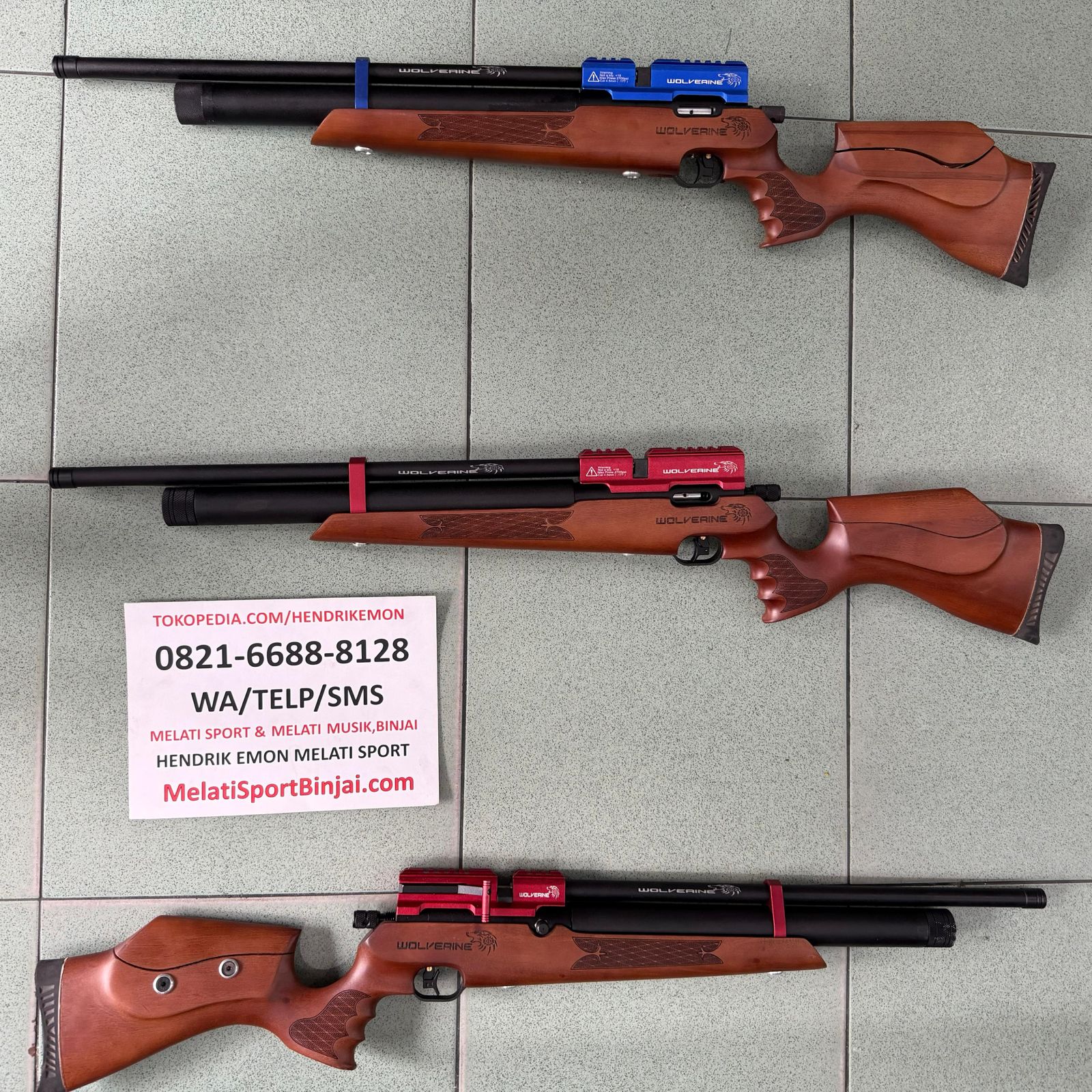 Od 38 Wolverine Kayu Peninggi Pipi Chamber Picantiny, Full CNC