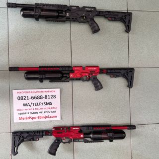 *Big Game* Predator BOGEL 350cc Jenong Cincin Picantiny, Ada Setelan Power, Laras Loreng CNC Laras 40cm