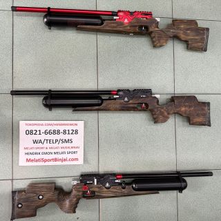 Big Game Bocap FX Crown 500cc Jenong Kayu Peninggi Pipi CNC   (Senapan, Single Shot, Magazine, Peredam, Peluru Test, Tas Camo Ransel, Kertas Target, Surat Keterangan Pembelian Senapan Angin)